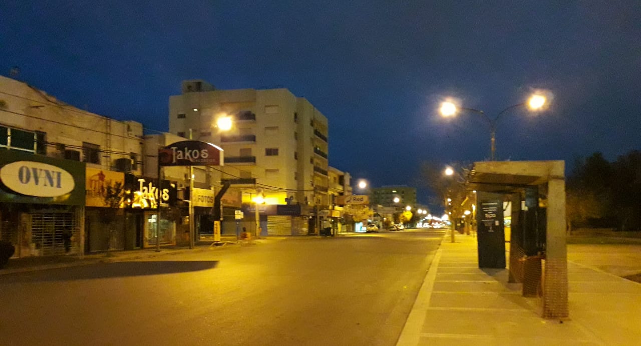 La ciudad de Neuquén por la mañana. Foto: Mauro Pérez.
