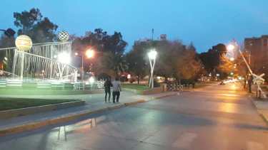 La ciudad de Neuquén por la mañana. Foto: Mauro Pérez.