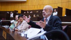 Video: las últimas palabras de Luis Sapag en la legislatura neuquina