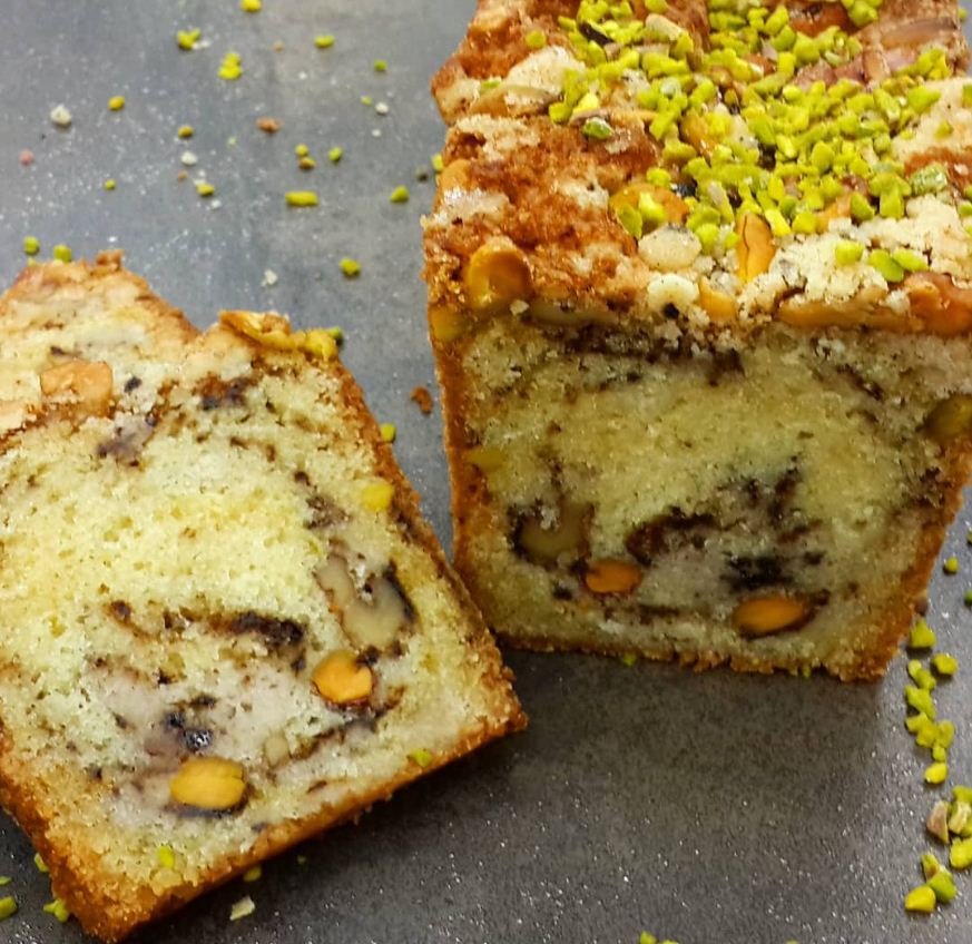 Budín para el café una receta de Osvaldo Gross