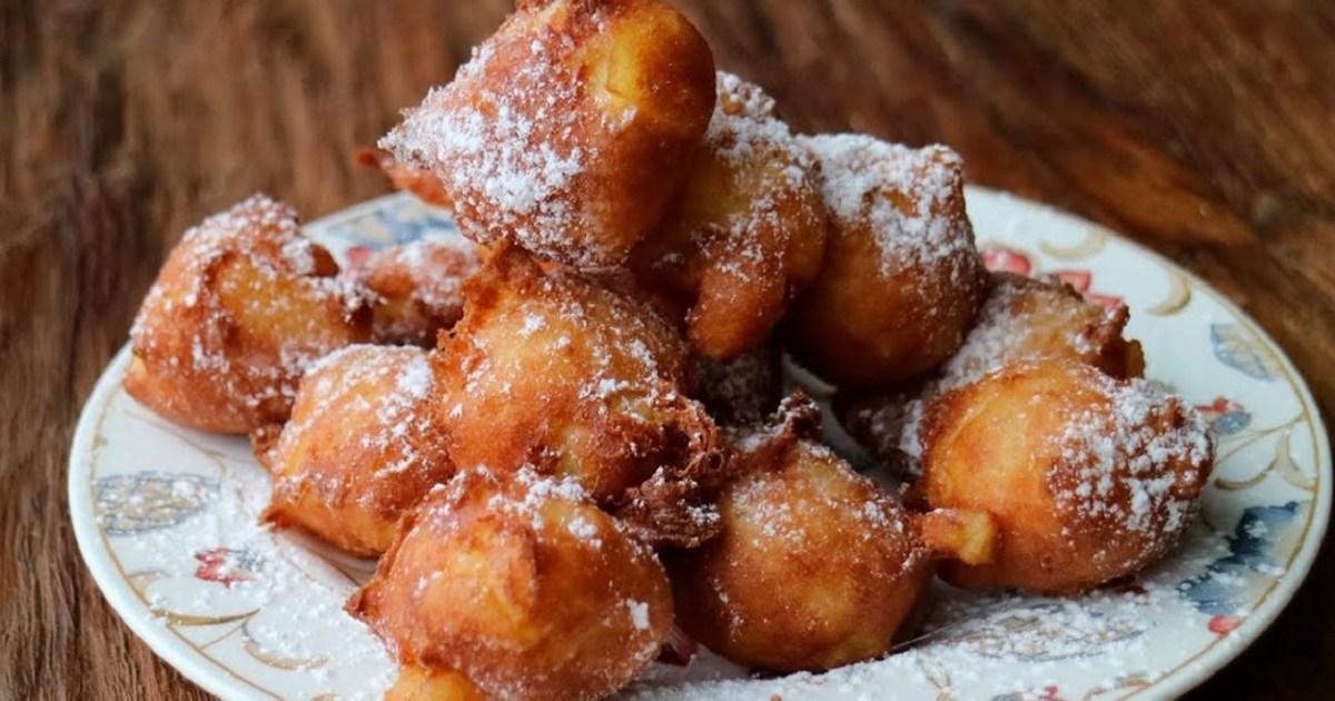 Apple fritters to consolation the soul