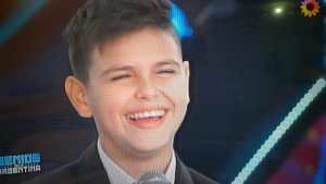 Gero Paredes, de Plaza Huincul, dejó su encanto en Genios de la Argentina