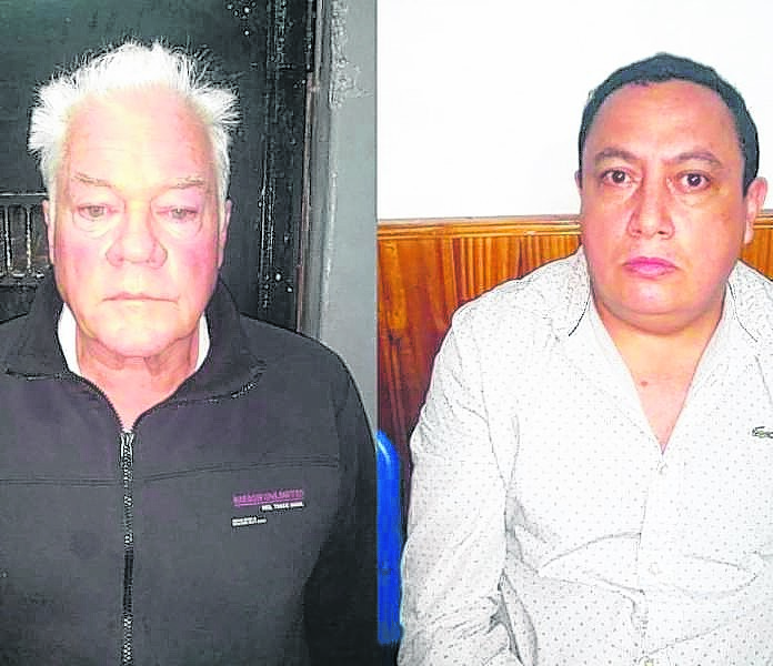 Daniel Esperón y Antonio Abreu dejaron un tendal de afectados en los bancos del Alto Valle. 