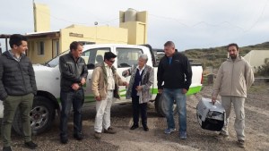 Nueva camioneta para mejorar la tarea de los guardas ambientales en La Lobería