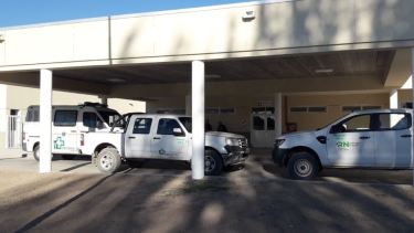 En el hospital "Ernesto Accame" fueron evaluados por el traumatólogo, que determinaría si era necesario llevarlos a un centro de salud de mayor complejidad. Foto: Gentileza Dante Antinao. 