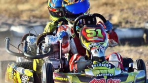 Karting: los cajeros clasifican  en su regreso a la tierra