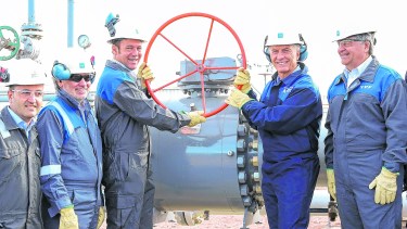 Última visita presidencial. A principios de mayo inauguró el oleoducto Loma Campana-Lago Pellegrini. 