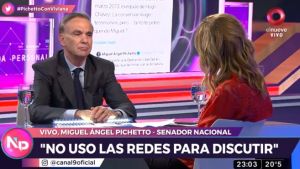 Pichetto predispuesto a dialogar pero dijo que el Gobierno «se acordó tarde»