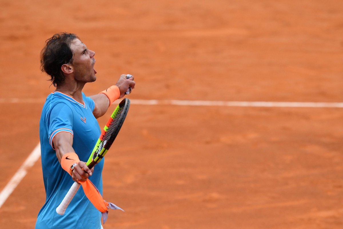 Rafa ganó su 9° Masters de Roma y ahora irá por su 12° Roland Garros.