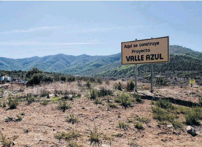 La urbanización Valle Azul reclama que ocuparon la reserva fiscal de su predio. Archivo