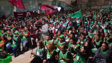 El Congreso de ATE se reunirá el martes en Fernández Oro. Foto: Archivo/Marcelo Ochoa.