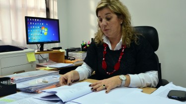 La medida fue impuesta por la jueza de Familia, Maria Laura Dumpé.
Foto: Marcelo Ochoa.