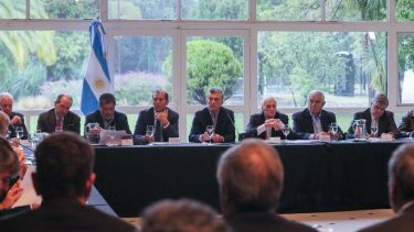 En Abril se realizó un plenario de la Mesa con la participación del presidente de la Nación, Mauricio Macri.