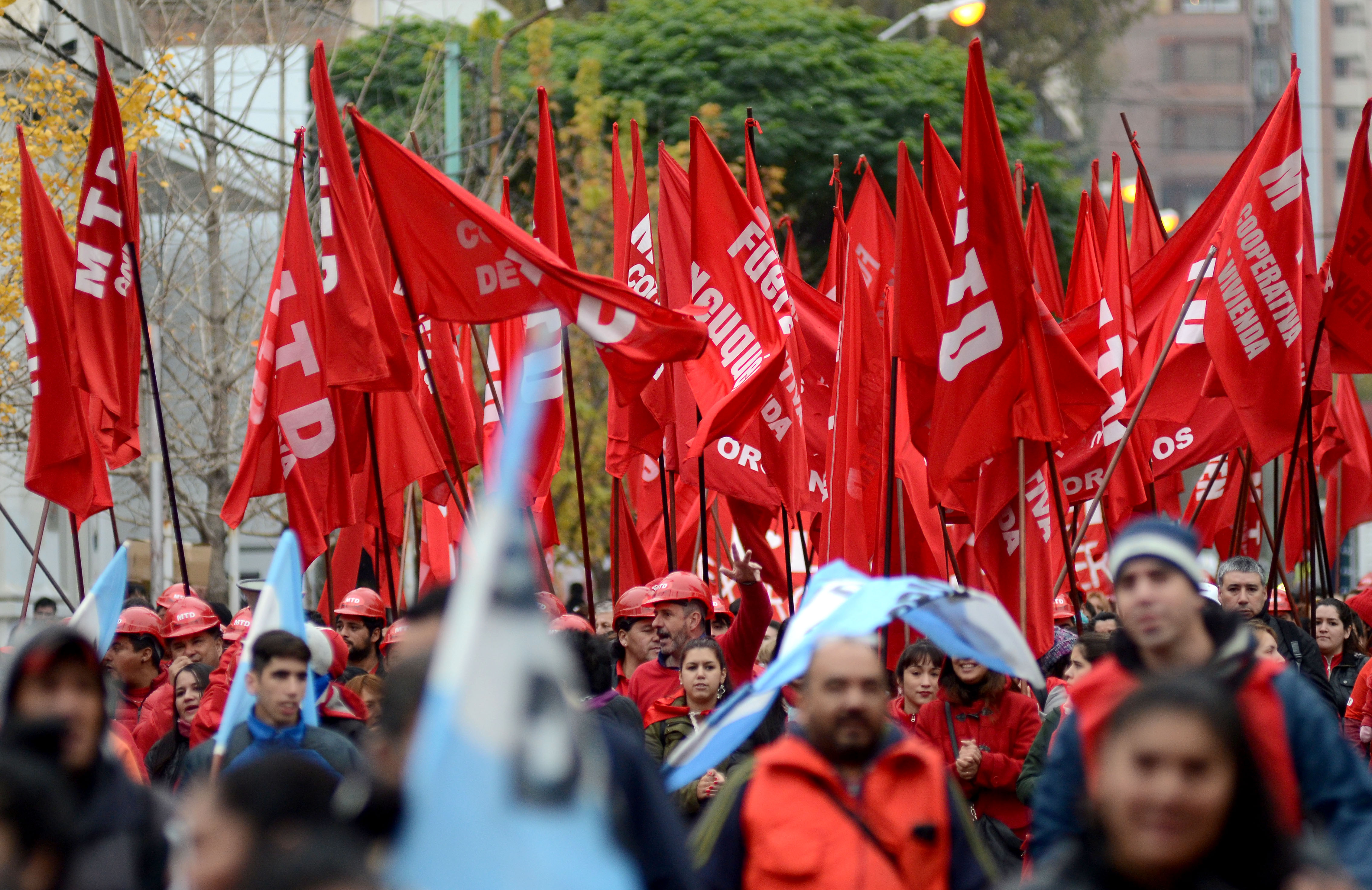 El MTD realizará una nueva manifestación.  Foto: Archivo Mauro Pérez 
