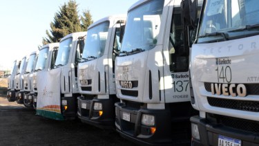 Bariloche tiene actualmente 11 camiones recolectores pero varios deteriorados por el uso. Foto: archivo