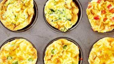 Muffins o mini fritatas libres de gluten por Jessica Lekerman