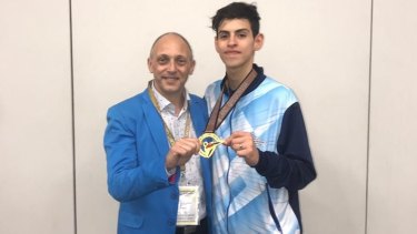 El neuquino ganó el oro en Portland tras vencer a cuatro rivales.