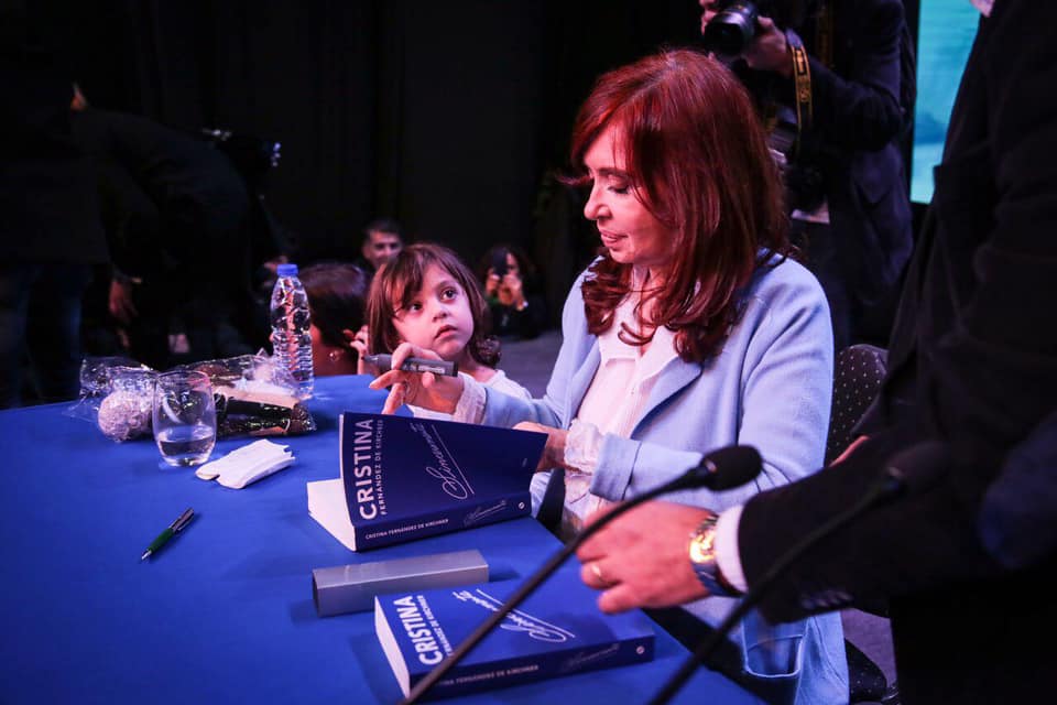 La expresidenta presentó libro en Rosario la semana pasada. Foto: gentileza