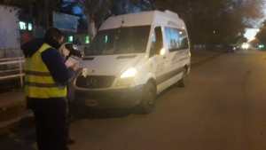Control “sorpresa” a la empresa de transporte Los Hermanos en Roca