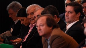 Lucila Crexell en el menú de Cambiemos