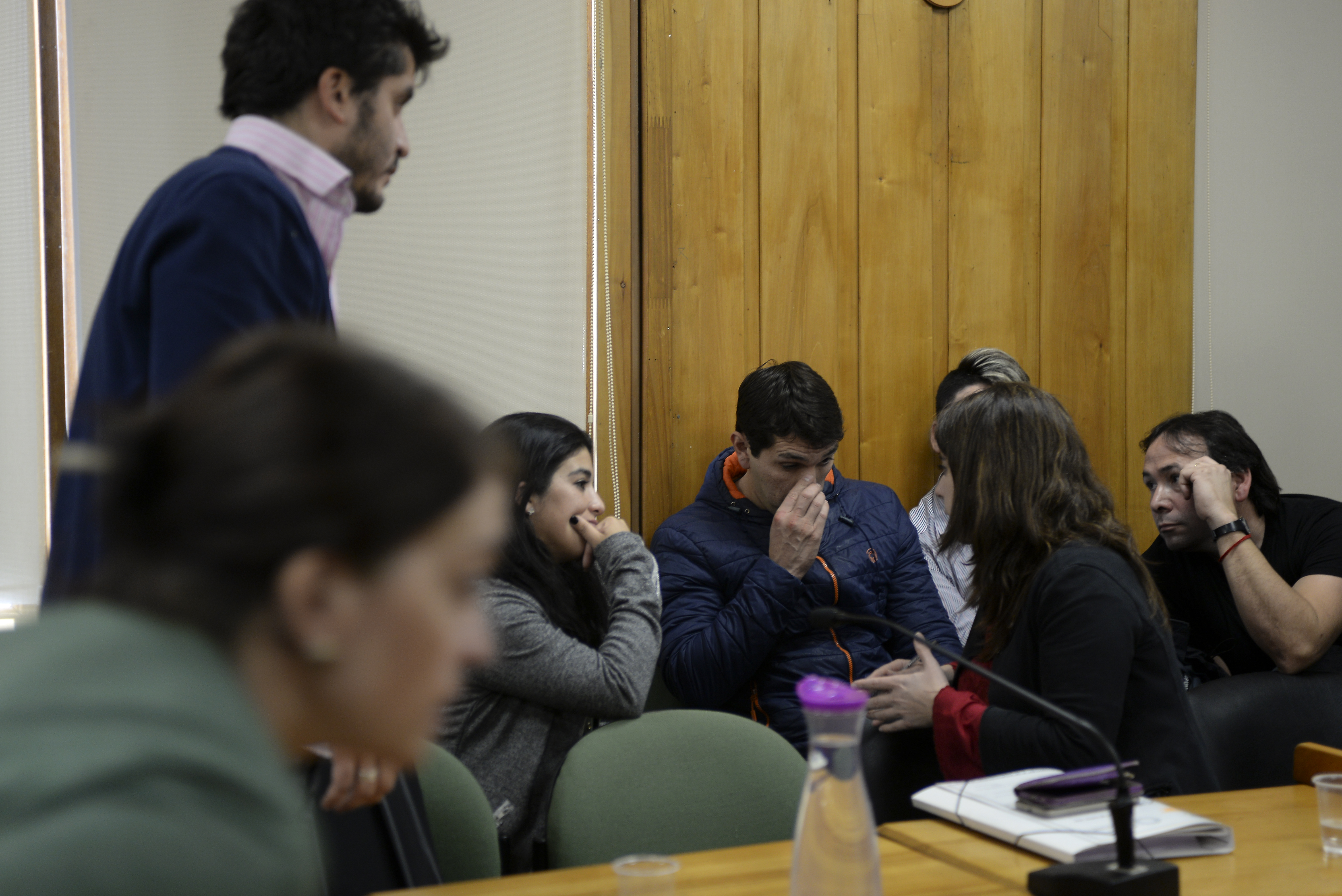Audiencia de Formulación de Cargos por la causa de las licencias Truchas. Foto: Alfredo Leiva