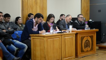Once empleados municipales fueron acusados en la audiencia de formulación de cargos. (Foto: Alfredo Leiva)