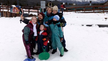 Primeras postales de la nieve: así están los cerros