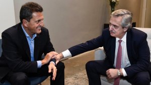 Alberto Fernández y Massa sellaron el acuerdo para inscribir el frente «Todos»