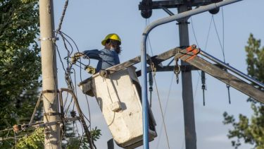 Esta mañana hubo corte programado en Roca. Foto archivo