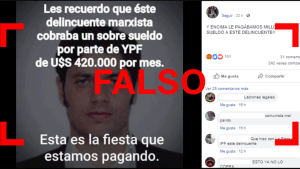 Es falso que Kicillof cobró un sobresueldo como director de YPF