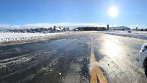 El aeropuerto de Bariloche ya tiene listo el esquema de emergencia por hielo y nevadas