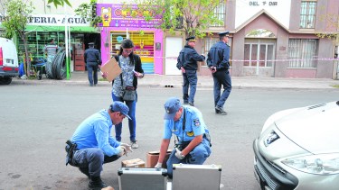 El homicidio ocurrió el 17 de marzo de 2018 en Río Negro al 500. Foto: Archivo Mauro Pérez