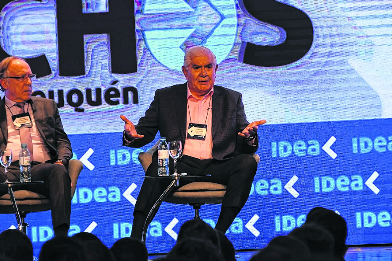 El senador Guillermo Pereyra participó del precoloquio de Idea y expuso su propuesta.  (Foto: Florencia Salto)
