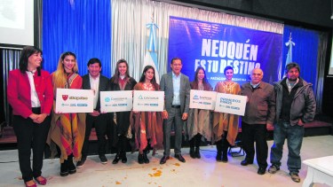 Presentación invernal.  El mandatario habló con “Río Negro” en la inauguración de la temporada turística.  (Oscar Livera).-