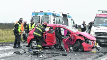 Esta es la cadena vital que se activó en el accidente de Río Colorado