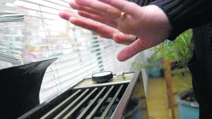 La calefacción puede complicar la salud respiratoria