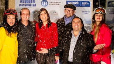 Nieve 2019: Neuquén presentó su oro blanco en la vidriera de Buenos Aires