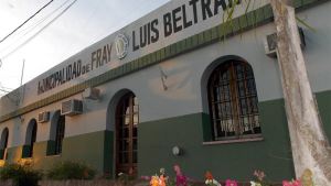 Los tres candidatos a intendente de Beltrán