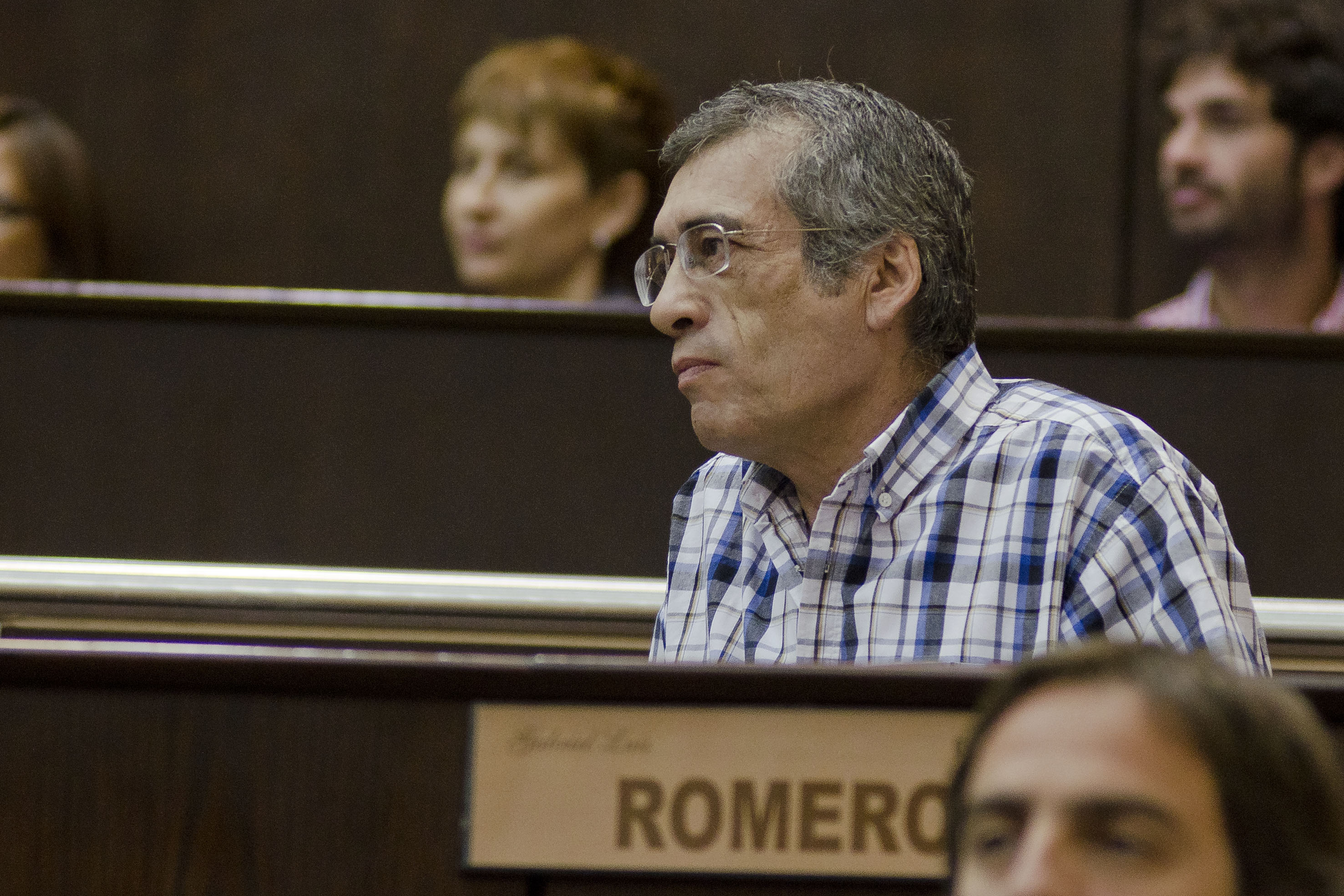 Romero dejará su banca el 10 de diciembre de este año. Foto: archivo.