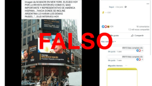 No, Macri no fue elegido como la persona más representativa de “América Hispana”