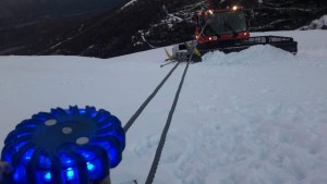 Catedral advirtió sobre riesgos de avalanchas y  máquinas en el cerro