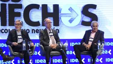 Guillermo Pereyra compartío la mesa con Lopetegui.  Foto: Florencia Salto