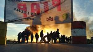 Trabajadores de la PIAP volvieron a cortar la Ruta 22