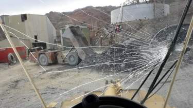 Los trabajadores jerárquicos de la mina de Andacollo denunciaron malas condiciones laborales. (Gentileza).-