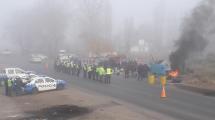 Imagen de Presencia policial para impedir el corte de la 22 y protestas en el centro de Neuquén
