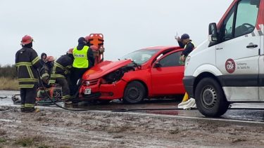 Se conoció la identidad de las personas accidentadas sobre Ruta 22