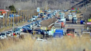 Así estaba Piedra del Águila tras los cortes por las condiciones climáticas
