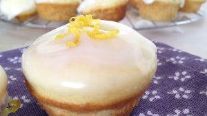 Para tentarse con unos ricos muffins de limón y banana