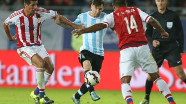 En la Copa de Chile 2015 Argentina eliminó a Paraguay en semifinales con un 6 a 1.