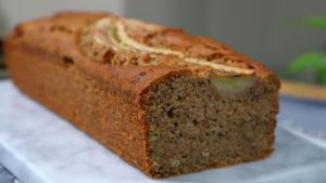 Budín saludable de bananas y chía